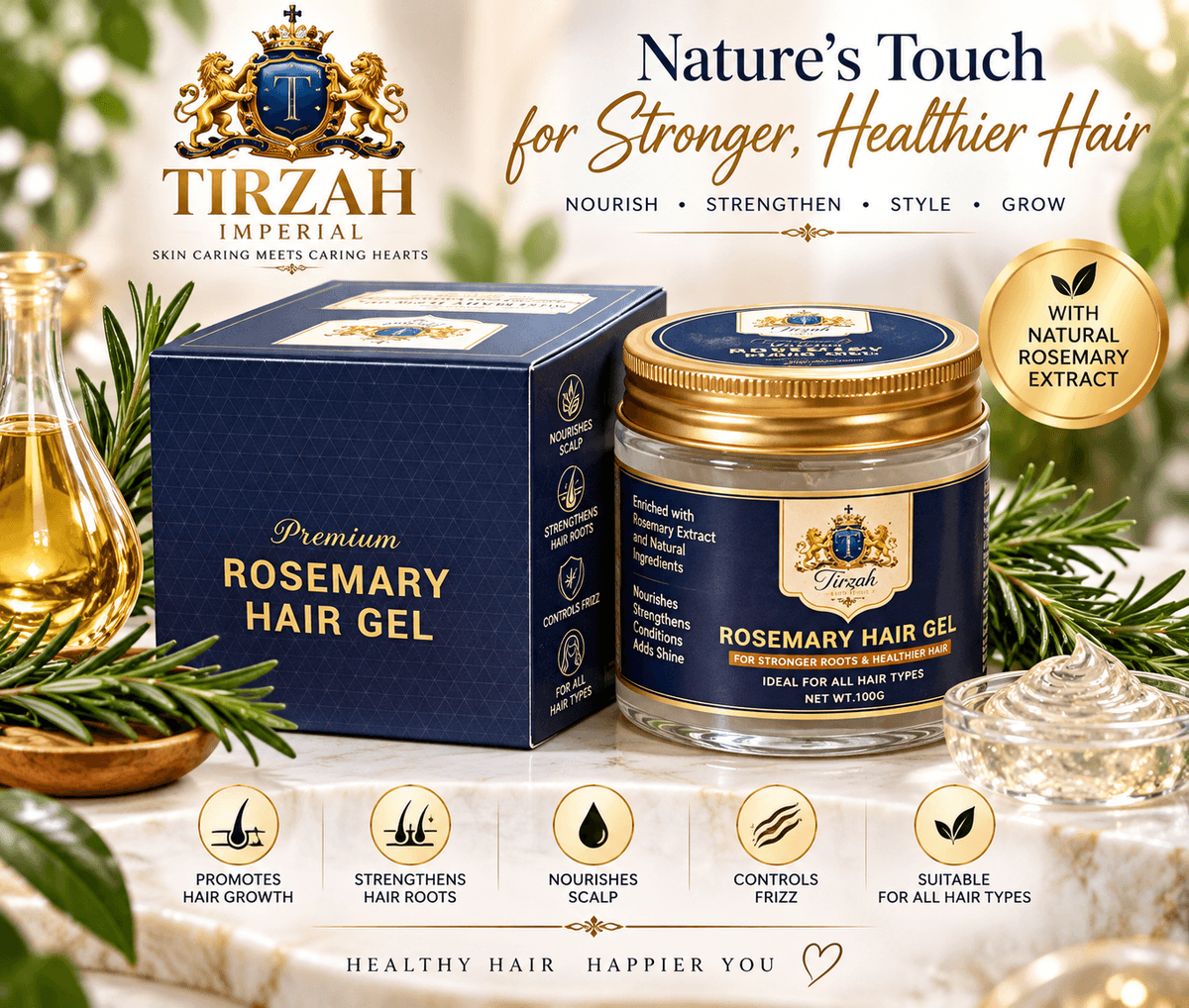 Scalp Care • Conditioning • Lightweight Leave-In Hair Care