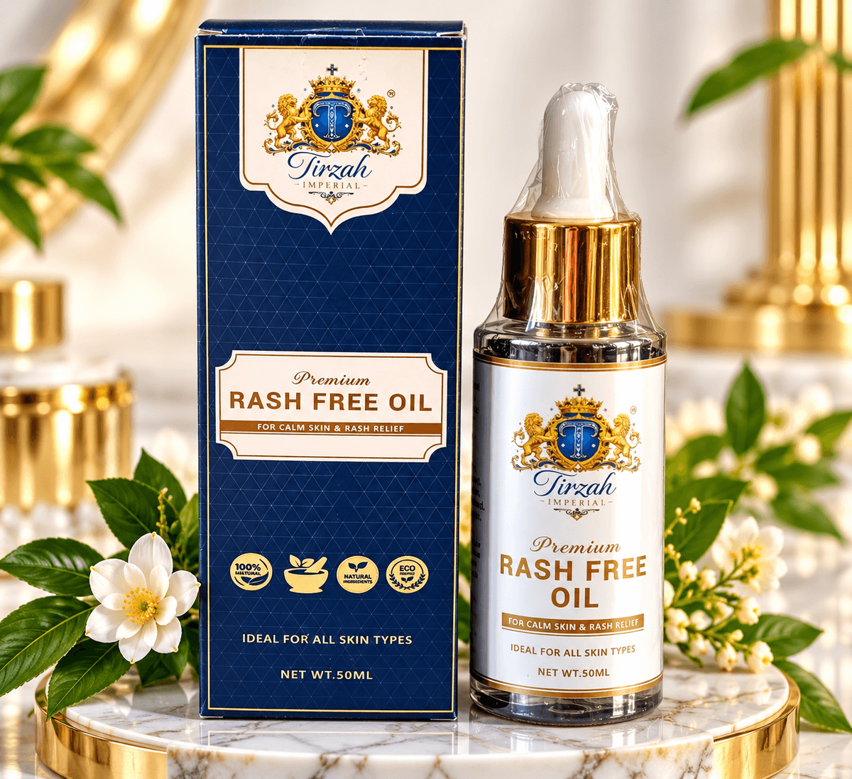 For Calm Skin & Rash Relief - Ideal for All Skin Types 
