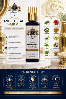 Tirzah Imperial Anti Hair Fall Hair Oil – Herbal Hair Care for Stronger, Healthier-Looking Hair - Image 2