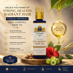 Tirzah Imperial Anti Hair Fall Hair Oil – Herbal Hair Care for Stronger, Healthier-Looking Hair - Image 5