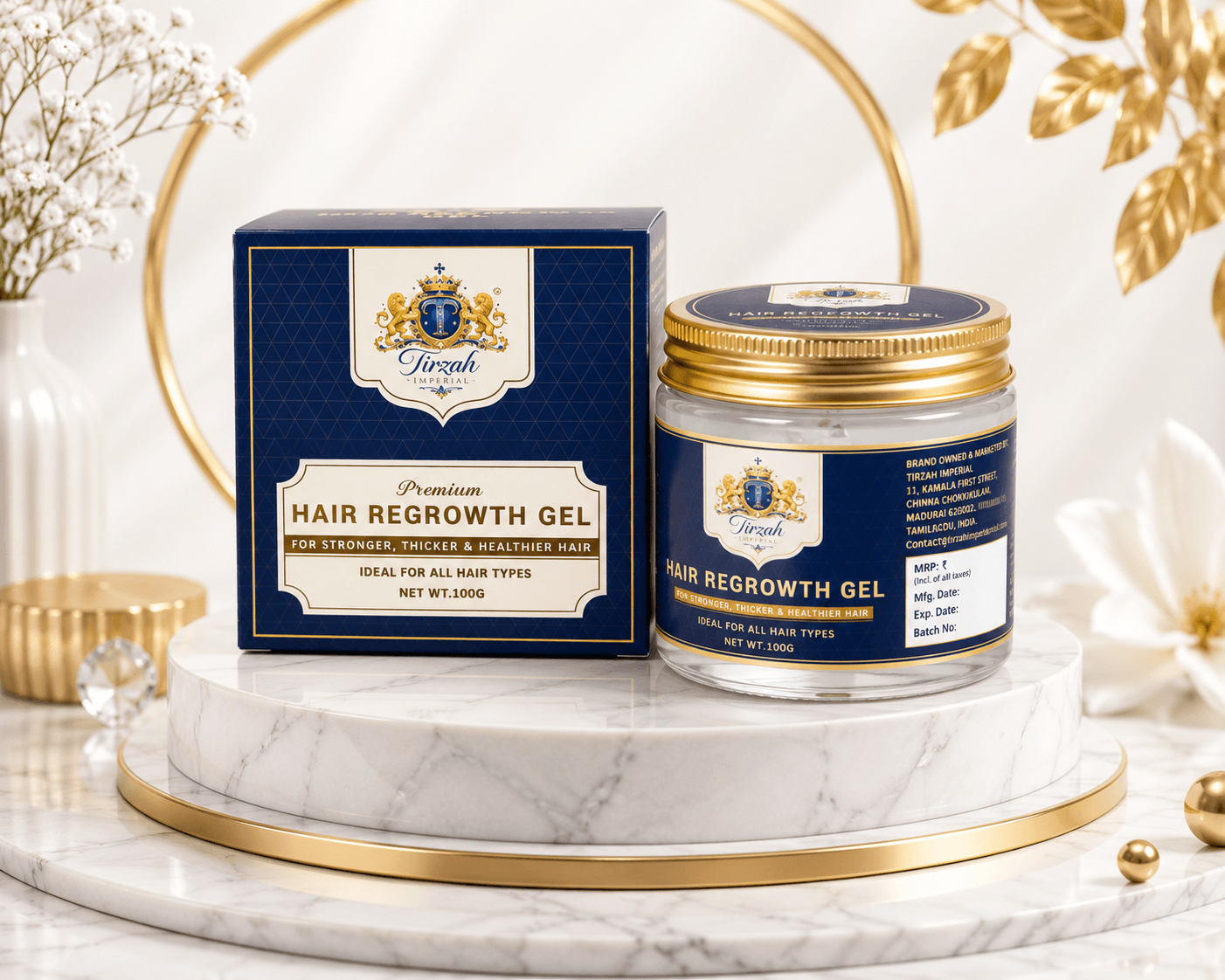 Scalp Care • Refreshing • Lightweight Leave-In Hair & Scalp Gel